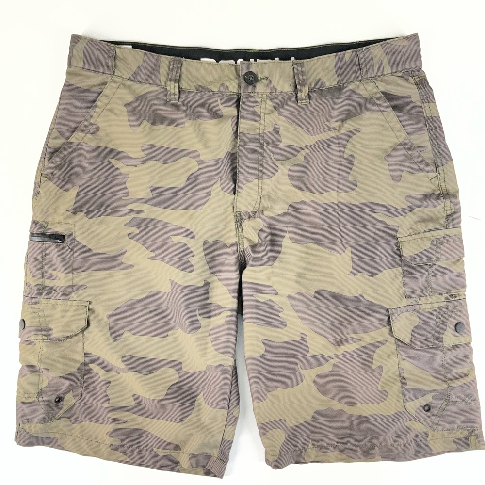 Denali Cargo Shorts Forest Camo Utility Outdoor Hiking Gorpcore | Men’s Size 38